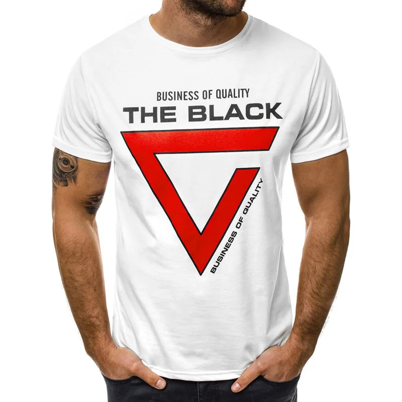 2019 Summer New Men T Shirt Fashoin Printed Short Sleeve T-Shirts Men O Neck Slim Fit Streetwear Tee Shirts Casual Mens Clothing
2019 Summer New Men T Shirt Fashoin Printed Short Sleeve T-Shirts Men O Neck Slim Fit Streetwear Tee Shirts Casual Mens Clothing