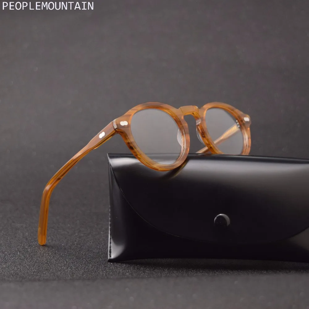 Round Optical Glasses Frame Men Women Johnny Depp Glasses Computer Transparent Eyeglass Brand design Acetate Vintage Style
Round Optical Glasses Frame Men Women Johnny Depp Glasses Computer Transparent Eyeglass Brand design Acetate Vintage Style