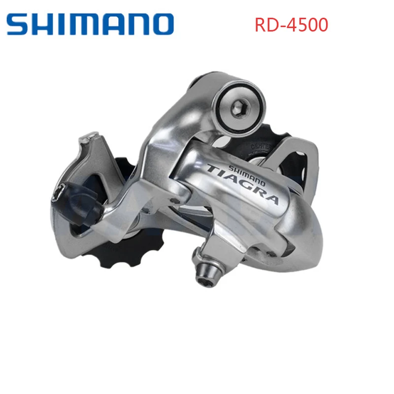 Shimano Tiagra Rear Derailleur RD-4500 SS Short Cage 9 speed Road Bike Derailleur 4500 SS Short Cage
Shimano Tiagra Rear Derailleur RD-4500 SS Short Cage 9 speed Road Bike Derailleur 4500 SS Short Cage