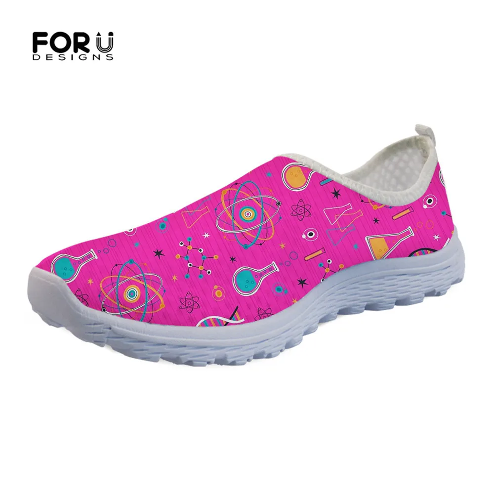 FORUDESIGNS Midcentury Modern Science Pink Flats Women Shoes Sneakers Summer Breathable Air Mesh Ladies Loafers Shoes Woman 2019
FORUDESIGNS Midcentury Modern Science Pink Flats Women Shoes Sneakers Summer Breathable Air Mesh Ladies Loafers Shoes Woman 2019