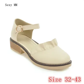 Low High Heels Women D'Orsay Pumps Low Heel Mary Janes Shoes Stiletto Woman Wedding Shoes Small Plus Size 32 - 40 41 42 43
Low High Heels Women D'Orsay Pumps Low Heel Mary Janes Shoes Stiletto Woman Wedding Shoes Small Plus Size 32 - 40 41 42 43