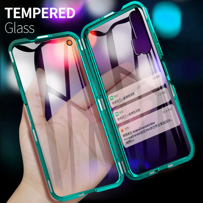 360 Full Body Case for Huawei Honor 20 pro case magnetic transparent Front Back Glass Aluminum Metal Cover HONOR 20Lite 20i Case
360 Full Body Case for Huawei Honor 20 pro case magnetic transparent Front Back Glass Aluminum Metal Cover HONOR 20Lite 20i Case