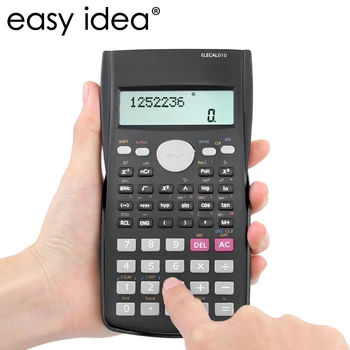 EASYIDEA Scientific Calculator 12 Digits Student Calculadora 240 Multi-function Calculator Cientifica 2 Line LCD Display
EASYIDEA Scientific Calculator 12 Digits Student Calculadora 240 Multi-function Calculator Cientifica 2 Line LCD Display