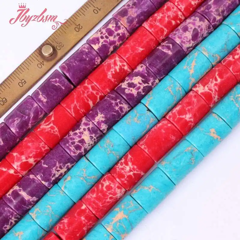 10x14mm Smooth Column Shape Beads Sea Sediment Stone Beads For DIY Necklace Bracelat Earring Jewelry Making 15" Free Shipping
10x14mm Smooth Column Shape Beads Sea Sediment Stone Beads For DIY Necklace Bracelat Earring Jewelry Making 15" Free Shipping