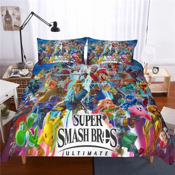 WAZIR Cartoon Mario Printed bedding set comforter bedding sets One Piece bedclothes bed linen duvet cover Pillowcases (NO sheet)
WAZIR Cartoon Mario Printed bedding set comforter bedding sets One Piece bedclothes bed linen duvet cover Pillowcases (NO sheet)