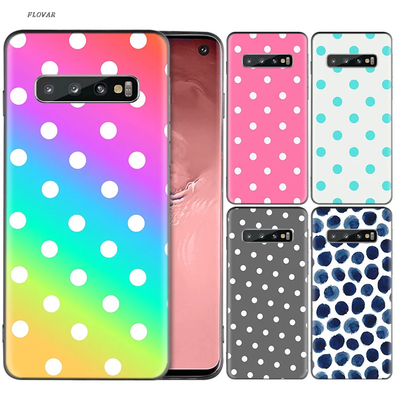 Creative Design Polka Dot Black Silicone Case For Samsung Galaxy S9 S8 A8 A6 J4 J6 Plus A7 A9 J8 2018 S7 Edge Note 9 8 Cover
Creative Design Polka Dot Black Silicone Case For Samsung Galaxy S9 S8 A8 A6 J4 J6 Plus A7 A9 J8 2018 S7 Edge Note 9 8 Cover