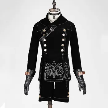 2017 New Game Nier Automata YoRHa No. 9 Type 9S Cosplay Costume With Bag & Choker & Eyemask & Gloves In Stock
2017 New Game Nier Automata YoRHa No. 9 Type 9S Cosplay Costume With Bag & Choker & Eyemask & Gloves In Stock
