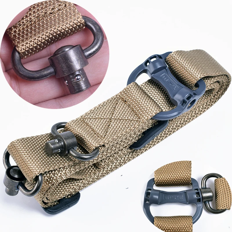 Tactical Hunting Outdoor Survival Sling Swivels Multifunctional Strap Rifle Nylon Simple Sling with QD Metal Buckle Gun Belt
Tactical Hunting Outdoor Survival Sling Swivels Multifunctional Strap Rifle Nylon Simple Sling with QD Metal Buckle Gun Belt