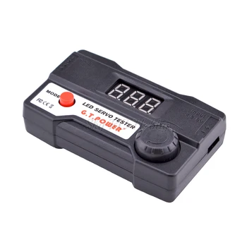 GT Power servo tester with LED display DC 4.8-6V Mini Servo Testing 3 working modes for RC Car Quadcopter Multicopter
GT Power servo tester with LED display DC 4.8-6V Mini Servo Testing 3 working modes for RC Car Quadcopter Multicopter