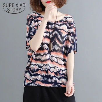 2018 new summer women tops casual blouses shirts print loose oversize short sleeved blouses fashion women clothing 0270 40
2018 new summer women tops casual blouses shirts print loose oversize short sleeved blouses fashion women clothing 0270 40