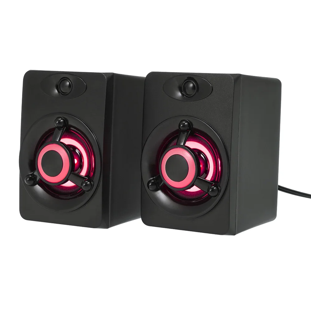 SADA V-118 USB Wired Speaker LED Computer Speaker Colorfor Bass Stereo Music Player Sound Box For Laptop Tablet PC Smart Phone
SADA V-118 USB Wired Speaker LED Computer Speaker Colorfor Bass Stereo Music Player Sound Box For Laptop Tablet PC Smart Phone