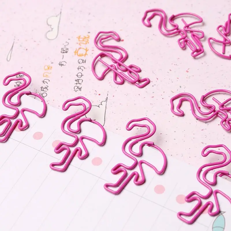 10Pc/lot Beautiful Pink Flamingo Bookmark Planner Paper Clip Metal Material Bookmarks for Book Stationery School Office Supplies
10Pc/lot Beautiful Pink Flamingo Bookmark Planner Paper Clip Metal Material Bookmarks for Book Stationery School Office Supplies