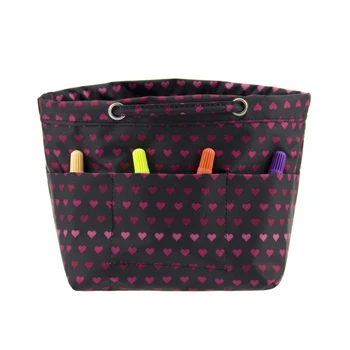 Women Double Makeup Bag Organizer Oxford Cloth Insert Bag Multi Pocket Handbag Waterproof Travel Neceser Beauty Wash Kit Bags
Women Double Makeup Bag Organizer Oxford Cloth Insert Bag Multi Pocket Handbag Waterproof Travel Neceser Beauty Wash Kit Bags