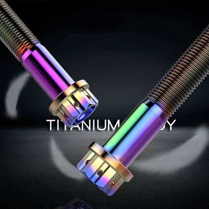 1PC Titanium Bolt M10 30-60mm Brake Pump Screw Bolt Motorcycle Sports Car Caliper Pump Hex Color Decoration Ti Screw Ti Fastener
1PC Titanium Bolt M10 30-60mm Brake Pump Screw Bolt Motorcycle Sports Car Caliper Pump Hex Color Decoration Ti Screw Ti Fastener