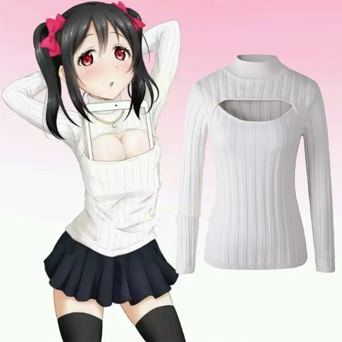 Nozomi Tojo Yazawa Niko Cosplay Anime Cartoon LoveLive! Cos Halloween girls Woman Cosplay Lolita Cartoon Costume Sexy sweater
Nozomi Tojo Yazawa Niko Cosplay Anime Cartoon LoveLive! Cos Halloween girls Woman Cosplay Lolita Cartoon Costume Sexy sweater