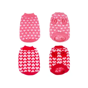 Dog Heart Sweater Pet Clothes Warm Knit Tops Clothing Puppy Jacket Coat Jumper Large Pets Valentine's Day Sweaters
Dog Heart Sweater Pet Clothes Warm Knit Tops Clothing Puppy Jacket Coat Jumper Large Pets Valentine's Day Sweaters