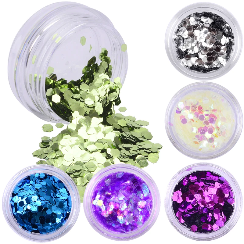 1 Box Optional 3mm Nail Glitter Sequins Hexagonal Paillette Tips Decor 12 Colors Manicure Nail Art Decorations
1 Box Optional 3mm Nail Glitter Sequins Hexagonal Paillette Tips Decor 12 Colors Manicure Nail Art Decorations
