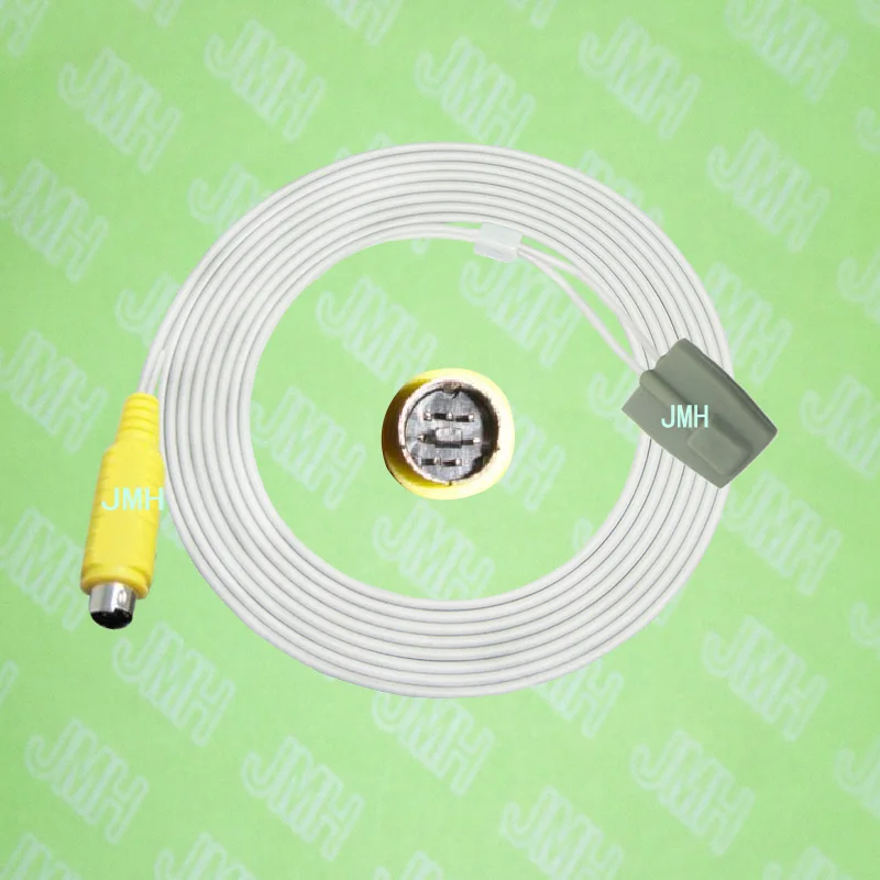 Compatible with MEK MP700,MP800 Pulse Oximeter monitor , Pediatric silicone soft tip spo2 sensor.7pin.
Compatible with MEK MP700,MP800 Pulse Oximeter monitor , Pediatric silicone soft tip spo2 sensor.7pin.