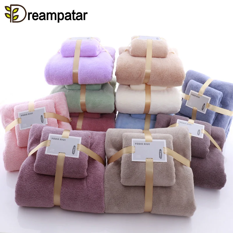 Solid Color Japanese Fashion Coral Velvet Towel Bath Towel Set Absorbent Strong Hand Soft Breathable Good Lint BD44A
Solid Color Japanese Fashion Coral Velvet Towel Bath Towel Set Absorbent Strong Hand Soft Breathable Good Lint BD44A