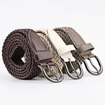 Winfox New Fashion Red Black White Braided Women Belt Hand Knitted Leather Pin Buckle Casual Woven Tanned Waist Waistband Belts
Winfox New Fashion Red Black White Braided Women Belt Hand Knitted Leather Pin Buckle Casual Woven Tanned Waist Waistband Belts