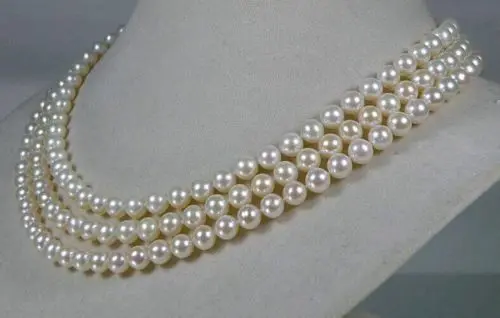 FREE SHIPPING HOT sell new Style >>>>>Genuine AAAA+ 7-7.5mm round white cream akoya sea pearl necklace 50
FREE SHIPPING HOT sell new Style >>>>>Genuine AAAA+ 7-7.5mm round white cream akoya sea pearl necklace 50