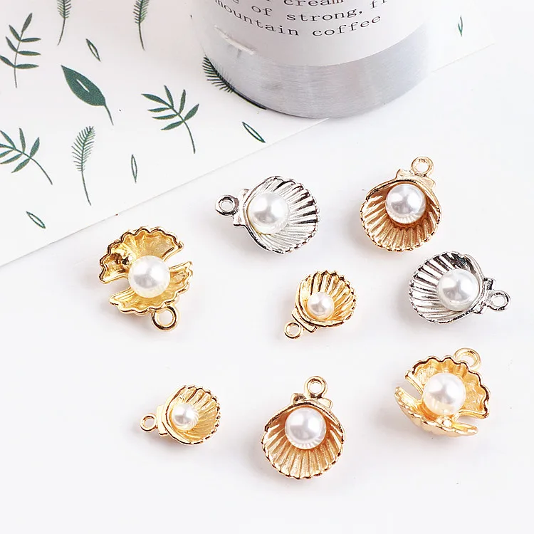 DIY handmade jewelry accessories alloy shell pearl earrings earrings bracelet necklace pendant earrings materials
DIY handmade jewelry accessories alloy shell pearl earrings earrings bracelet necklace pendant earrings materials