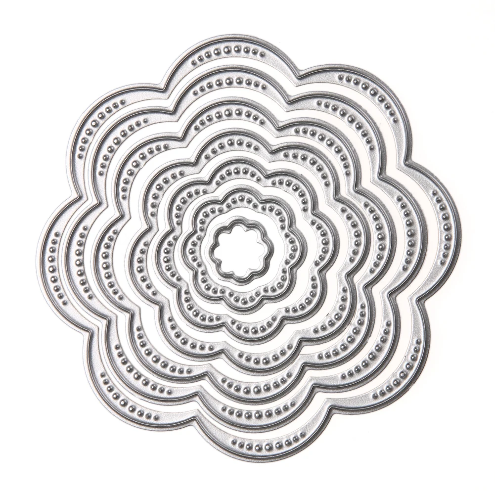7Pcs/Set Flower Circles Metal Cutting Dies Stencils DIY Scrapbook Embossing Album Paper Card Craft
7Pcs/Set Flower Circles Metal Cutting Dies Stencils DIY Scrapbook Embossing Album Paper Card Craft