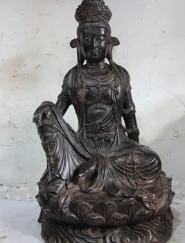 Tibet Buddhism Temple Copper Bronze Comfortable Guan Yin Kwan-yin Buddha Statue
Tibet Buddhism Temple Copper Bronze Comfortable Guan Yin Kwan-yin Buddha Statue