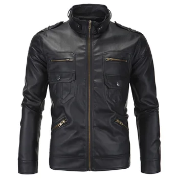 New Mens Jackets Dropshipping PU top Coats Motorcycle Biker Faux Leather Jacket Men warm Clothes Thick Velvet Coat plus size 4xl
New Mens Jackets Dropshipping PU top Coats Motorcycle Biker Faux Leather Jacket Men warm Clothes Thick Velvet Coat plus size 4xl