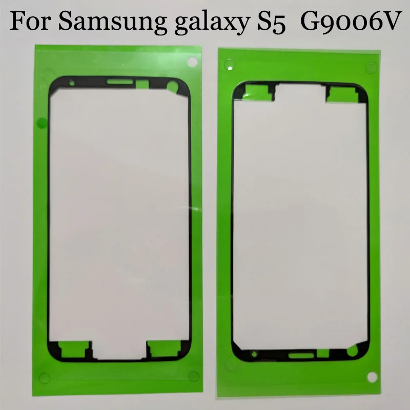 2pcs Original new For Samsung GALAXY S 5 G9006V Glue Adhesive S5 Front LCD Display Frame Bezel Sticker | Мобильные телефоны и
