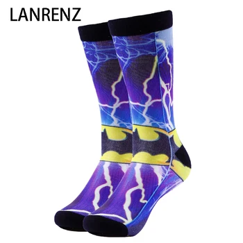 2020 Lightning Batman Print Men and women fashion Funny socks 3d printed socks 200 knitting oil painting compression socks
2020 Lightning Batman Print Men and women fashion Funny socks 3d printed socks 200 knitting oil painting compression socks