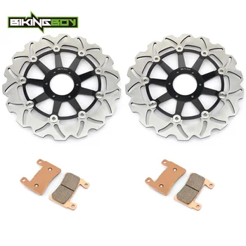 BIKINGBOY Floating Front Brake Discs Disks Rotors Pads For HONDA CBR 600 F 1999 2000 CBR 600 F4 Supersport 99 00 1999 2000
BIKINGBOY Floating Front Brake Discs Disks Rotors Pads For HONDA CBR 600 F 1999 2000 CBR 600 F4 Supersport 99 00 1999 2000