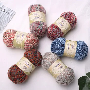 5 ball=500g Color Hand-woven Rainbow Colorful Segment Dyed Acrylic polyester Knitting Yarn
5 ball=500g Color Hand-woven Rainbow Colorful Segment Dyed Acrylic polyester Knitting Yarn