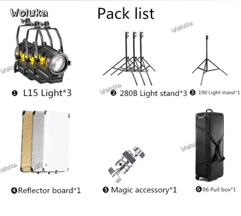 led150w film and TV spotlight radio level camera photography lighting double color temperature fill lamp Set CD50 T13
led150w film and TV spotlight radio level camera photography lighting double color temperature fill lamp Set CD50 T13