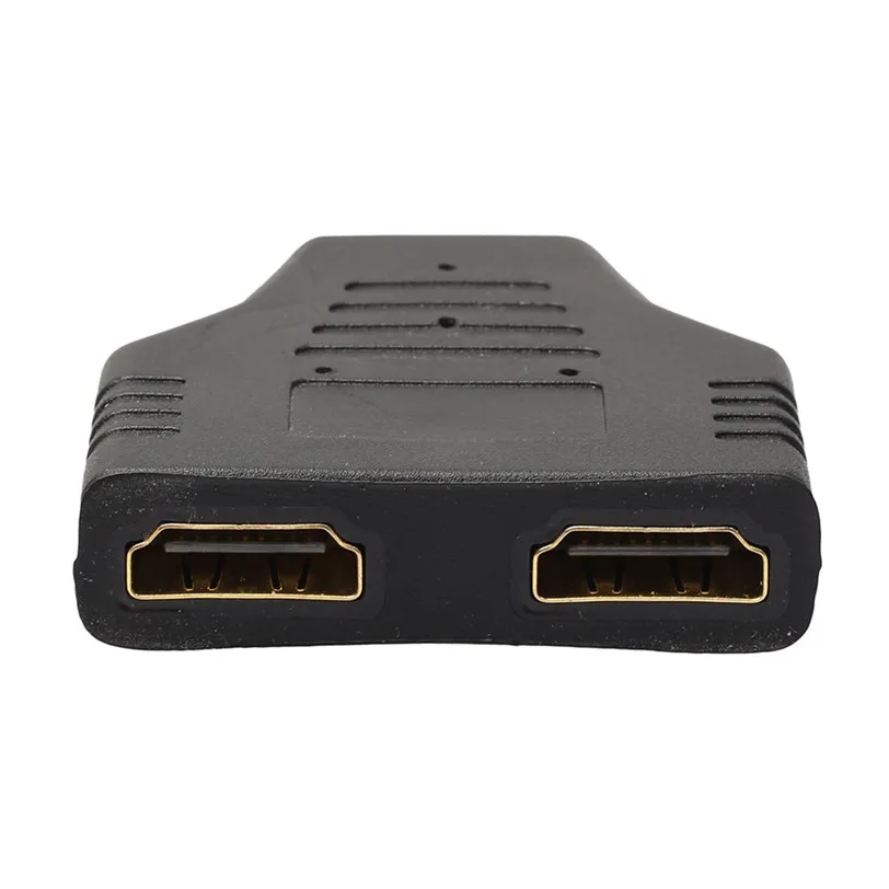 HDMI штекер двойной гнездо распределитель от 1 до 2 сторонний адаптер для HD TV Hot DH