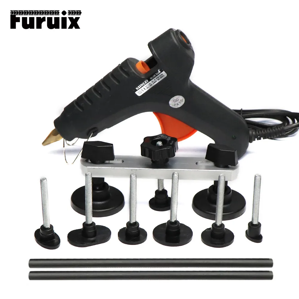 PDR Tools Glue Gun Car Paintless Dent Repair Tool Kit Body Cover Damage Dent Removal Hand Tool Set Auto Door Pulling Bridge
PDR Tools Glue Gun Car Paintless Dent Repair Tool Kit Body Cover Damage Dent Removal Hand Tool Set Auto Door Pulling Bridge