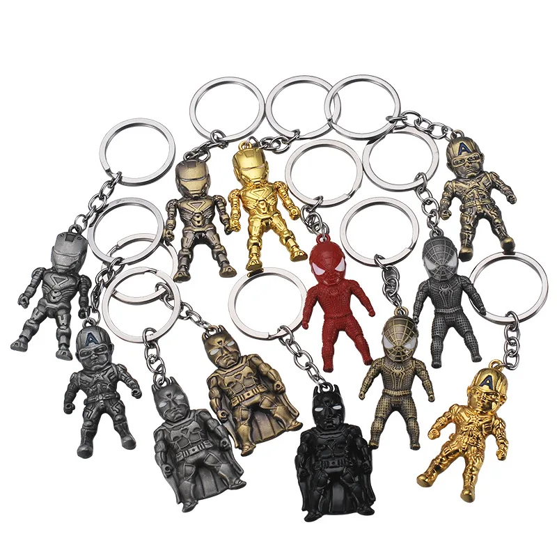 DC Marvel Comic Super Hero Series Keychain High Quality Spider-Man Superman Batman Iron Man Captain America Key Chain Ring
DC Marvel Comic Super Hero Series Keychain High Quality Spider-Man Superman Batman Iron Man Captain America Key Chain Ring