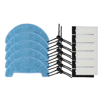 Hot Sale 12xSide Brush+6xHepa Filter+5xMopping Cleaning Cloth for Ecovacs Vacuum Cleaner CEN550/CEN663/CEN661/CEN665/BFD-wwt
Hot Sale 12xSide Brush+6xHepa Filter+5xMopping Cleaning Cloth for Ecovacs Vacuum Cleaner CEN550/CEN663/CEN661/CEN665/BFD-wwt