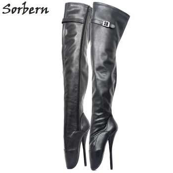 Sorbern Woman Shoes 18CM High Heels Ballet Boots For Woman Full Zipper Glitter Fashion Sexy Fetish Unisex Shoes
Sorbern Woman Shoes 18CM High Heels Ballet Boots For Woman Full Zipper Glitter Fashion Sexy Fetish Unisex Shoes