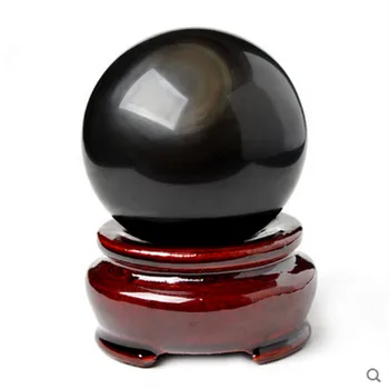 New Fashion Natural Black Obsidian Crystal Healing Big Sphere Crystal Ball Healing Stone With Stand
New Fashion Natural Black Obsidian Crystal Healing Big Sphere Crystal Ball Healing Stone With Stand