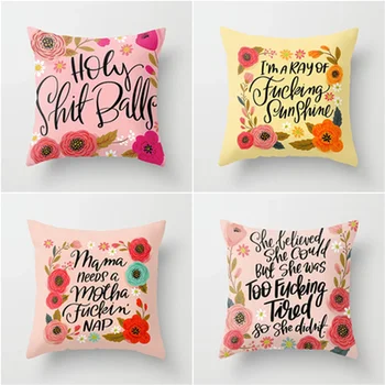 Factory direct polyester garland letter printing pillowcase Sofa pillow cover Throw Pillow office chair pillow cushion cover
Factory direct polyester garland letter printing pillowcase Sofa pillow cover Throw Pillow office chair pillow cushion cover