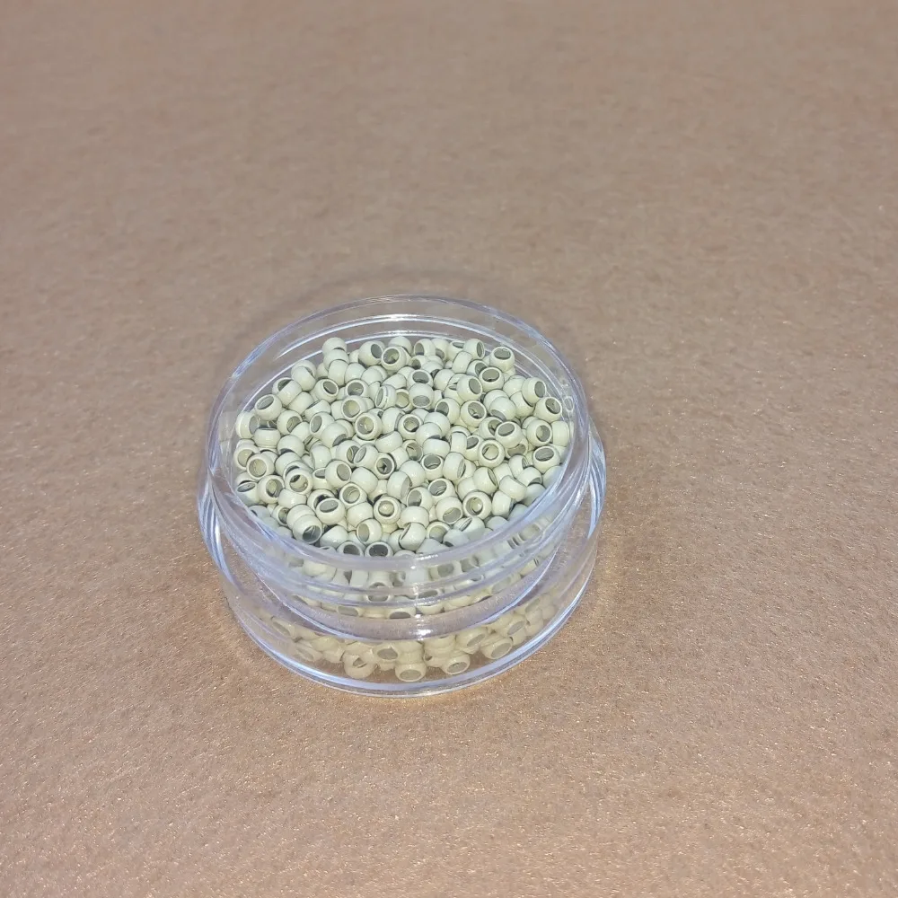 1000pcs 2.5mm nano rings beads for nano rings tip human hair extension 13# blonde color
1000pcs 2.5mm nano rings beads for nano rings tip human hair extension 13# blonde color