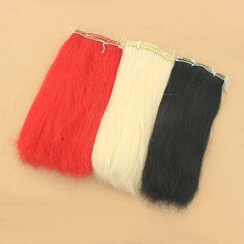 Horse hair tassel spear tassel kung fu spear tassel red white and black 40cm length 15cm width
Horse hair tassel spear tassel kung fu spear tassel red white and black 40cm length 15cm width