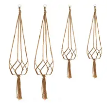 Plant Hanger Flower Pot Handmade Knitting Plant Holder Hanging Basket + Hook for Indoor Outdoor Home Garden Balcony Decoration
Plant Hanger Flower Pot Handmade Knitting Plant Holder Hanging Basket + Hook for Indoor Outdoor Home Garden Balcony Decoration