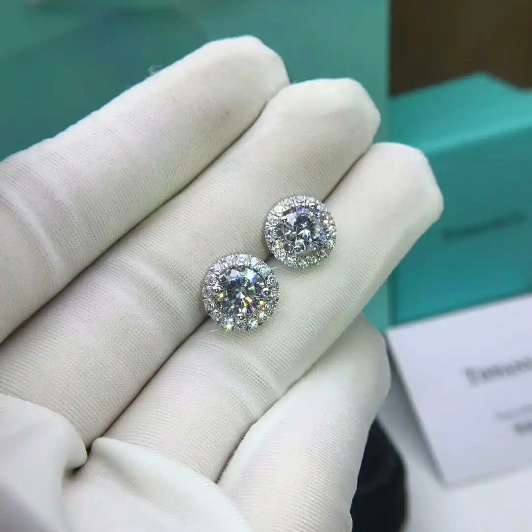 Vecalon Tennis Stud earring Pave AAAAA Cz stone Real 925 Sterling silver Statement Party wedding Stud Earrings for women Jewelry
Vecalon Tennis Stud earring Pave AAAAA Cz stone Real 925 Sterling silver Statement Party wedding Stud Earrings for women Jewelry