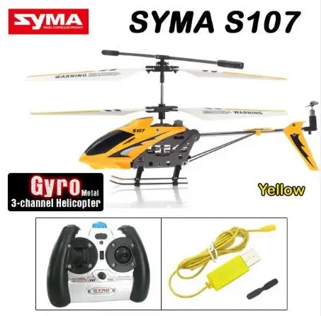 Syma S107G Original 3.5CH RC Helicopter With Gyro Radio Remote Control Helicopter Model Toys Metal Alloy Fuselage R/C Helicopter
Syma S107G Original 3.5CH RC Helicopter With Gyro Radio Remote Control Helicopter Model Toys Metal Alloy Fuselage R/C Helicopter