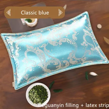 Tieguanyin tea pillow adult men and women sleep health pillow tea / rubber strip filling single pillow comfortable and beautiful
Tieguanyin tea pillow adult men and women sleep health pillow tea / rubber strip filling single pillow comfortable and beautiful