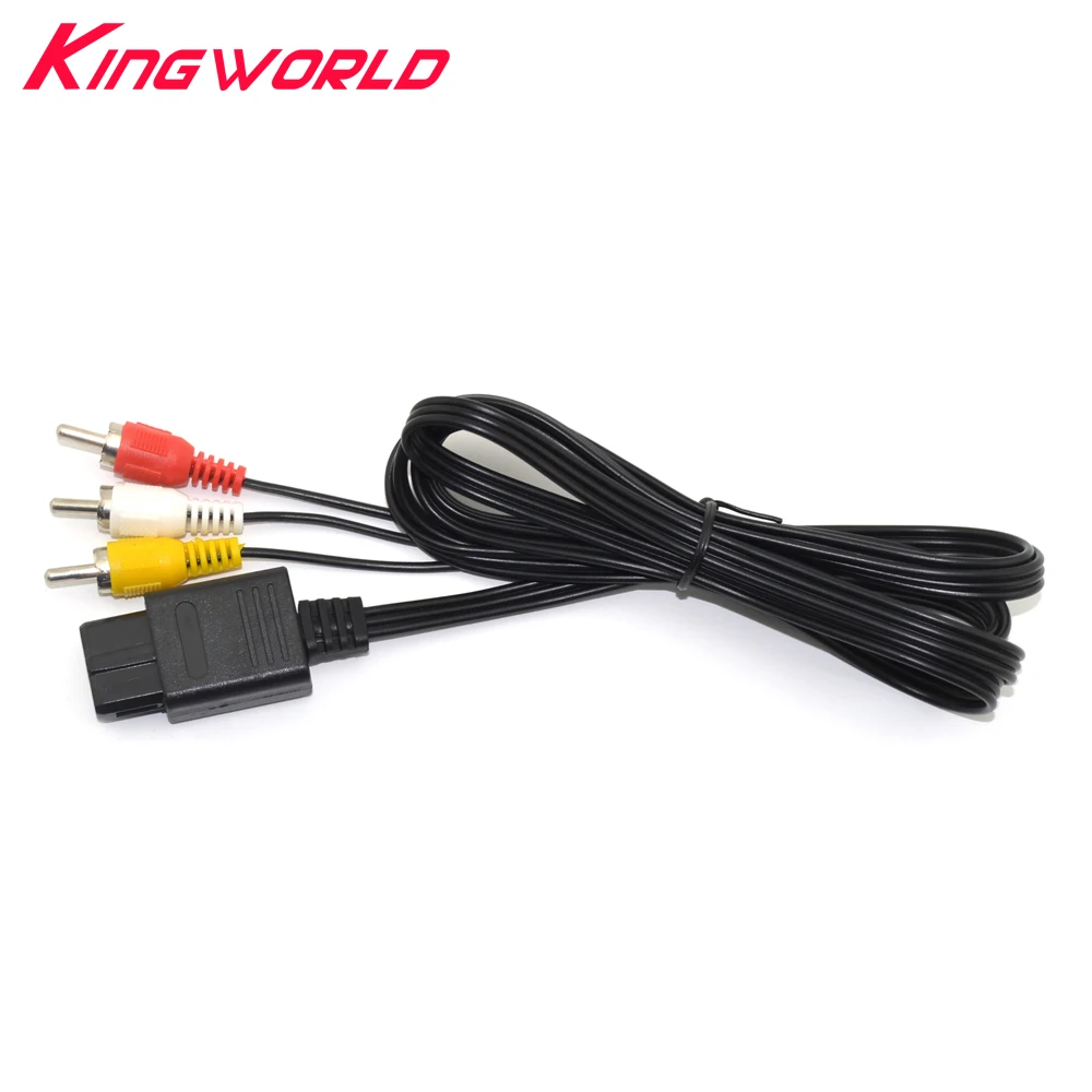 10pcs High quality 3 RCA Audio TV Video Cord AV Cable for Nintendo for N64 for GameCube GC for SNES
10pcs High quality 3 RCA Audio TV Video Cord AV Cable for Nintendo for N64 for GameCube GC for SNES