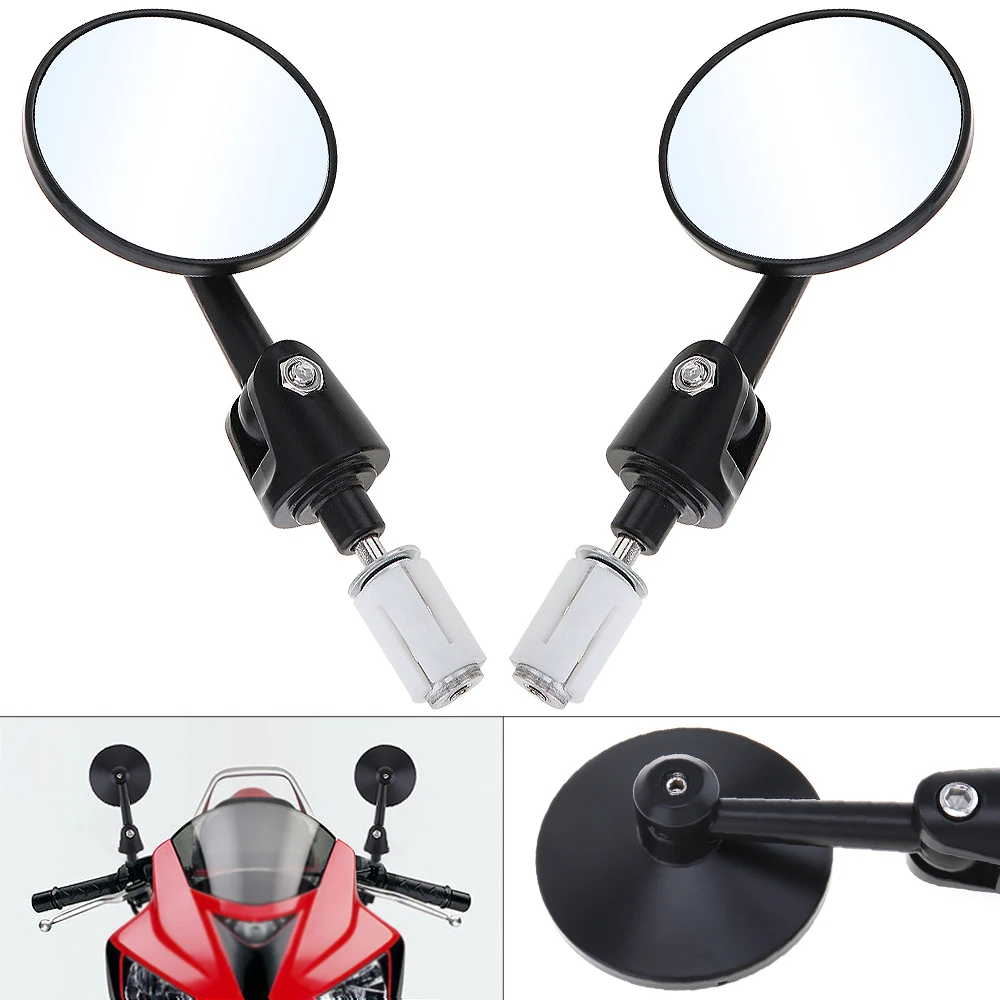 2pcs Motorcycle Side Mirrors 10mm Modified Universal Plastic Shell Aluminum Rod Rearview Mirrors for Motorcycle Motorbike
2pcs Motorcycle Side Mirrors 10mm Modified Universal Plastic Shell Aluminum Rod Rearview Mirrors for Motorcycle Motorbike