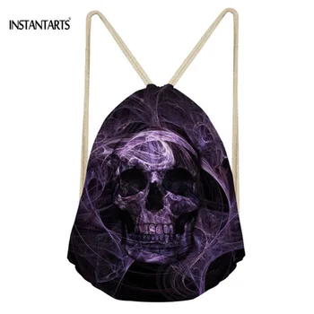 INSTANTARTS 3D Printing Punk Skull Drawstring Bag Men&Women Small Backpack Casual Softback Storage Bags Male Travel Shoulder Bag
INSTANTARTS 3D Printing Punk Skull Drawstring Bag Men&Women Small Backpack Casual Softback Storage Bags Male Travel Shoulder Bag